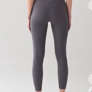 lululemon align dark carbon leggings. PRICE FIRM.